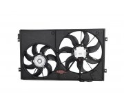 Вентилятор радиатора (с корпусом, D=360/295,без шторки) VW Caddy III / Фольксваген Кадди 3 04- 7740042 KAMOKA (Польша)