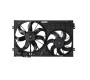 Вентилятор радиатора (с корпусом,D=360/295) VW Caddy III / Фольксваген Кадди 3 04- 85644 NISSENS (Дания)