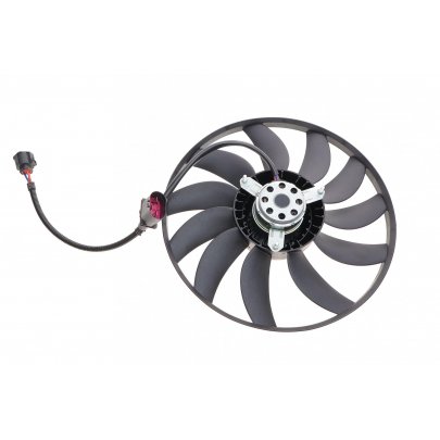 Вентилятор радіатора (електричний, D=295) Volkswagen Tiguan / Фольксваген Тігуан 2007-2016 99590014001 VIKA (Тайвань)