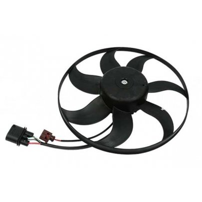 Вентилятор радіатора (електричний, D=360) Volkswagen Tiguan / Фольксваген Тігуан 2007-2016 B11499 BORSEHUNG (Німеччина)