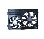 Вентилятор радіатора (з корпусом, D=360/295,без шторки) Volkswagen Tiguan / Фольксваген Тігуан 2007-2016 B19251 BORSEHUNG (Німеччина)