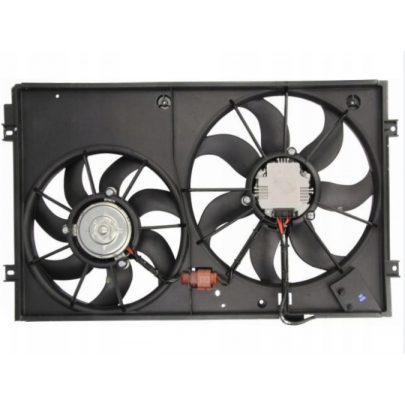 Вентилятор радиатора (с корпусом, D=360/295,без шторки) Volkswagen Tiguan / Фольксваген Тигуан 2007-2016 CEF73005AS CASCO (Германия)