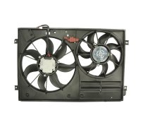 Вентилятор радіатора (з корпусом, D=360/295,без шторки) Volkswagen Tiguan / Фольксваген Тігуан 2007-2016 D8W032TT THERMOTEC (Польща)