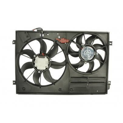 Вентилятор радіатора (з корпусом, D=360/295,без шторки) Volkswagen Tiguan / Фольксваген Тігуан 2007-2016 D8W032TT THERMOTEC (Польща)