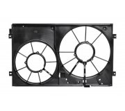 Диффузор (корпус, без шторки) вентилятора радиатора VW Caddy IV / Фольксваген Кадди 4 2015- LFS18K2 LUZAR (Китай)