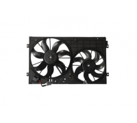 Вентилятор радіатора (з корпусом, D=360/295,без шторки) Volkswagen Tiguan / Фольксваген Тігуан 2007-2016 VN7528 AVA (Нідерланди)