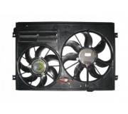 Вентилятор радиатора (с корпусом, D=360/295,без шторки) VW Caddy III / Фольксваген Кадди 3 04- VN7551 AVA (Нидерланды)