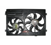 Вентилятор радиатора (с корпусом, D=360/295,без шторки) Volkswagen Tiguan / Фольксваген Тигуан 2007-2016 VN7551 AVA (Нидерланды)