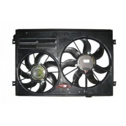 Вентилятор радиатора (с корпусом, D=360/295,без шторки) Volkswagen Tiguan / Фольксваген Тигуан 2007-2016 VN7551 AVA (Нидерланды)