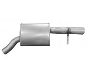 Глушник задній (резонатор) Volkswagen Tiguan / Фольксваген Тігуан 2.0 (бензин) 2007-2016 ED30.645 EDEX (Польща)