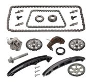 Комплект цепи ГРМ Volkswagen Golf 5 / Фольксваген Гольф 5 1.4 / 1.6 (бензин) 2003-2009 170331 FEBI (Германия)