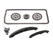 Комплект цепи ГРМ Volkswagen Golf 5 / Фольксваген Гольф 5 1.4 / 1.6 (бензин) 2003-2009 171593 FEBI (Германия)
