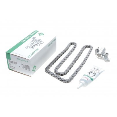 Комплект цепи ГРМ Volkswagen Golf 5 / Фольксваген Гольф 5 1.4 / 1.6 (бензин) 2003-2009 559180810 INA (Германия)