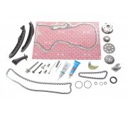 Комплект цепи ГРМ Volkswagen Golf 5 / Фольксваген Гольф 5 1.4 / 1.6 (бензин) 2003-2009 559180851 INA (Германия)
