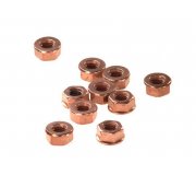 Гайка коллектора выпускного (комплект 10 шт, M10x1.5mm) Volkswagen Golf 5 / Фольксваген Гольф 5 2003-2009 258-040 BOSAL (Бельгия)