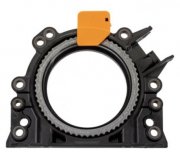 Сальник коленвала задний (с корпусом, 85x131/152/152x15) Volkswagen Golf 5 / Фольксваген Гольф 5 2003-2009 31447 FEBI (Германия)