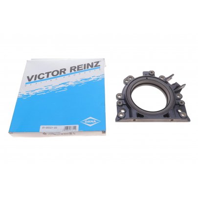 Сальник коленвала задний (с корпусом, 85x111/163x15.5) Volkswagen Golf 5 / Фольксваген Гольф 5 2003-2009 81-90021-00 VICTOR REINZ (Германия)