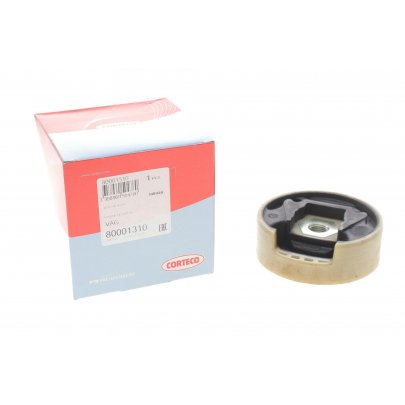 Подушка двигуна задня верхня (з різьбленням) Volkswagen Golf 5 / Фольксваген Гольф 5 2003-2009 80001310 CORTECO (Італія)