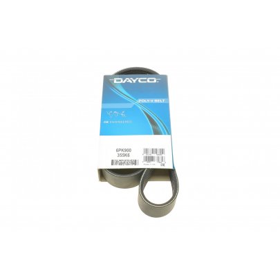 Ремень генератора Volkswagen Golf 5 / Фольксваген Гольф 5 1.6 / 2.0 (бензин) 2003-2009 6PK900 DAYCO (Италия)
