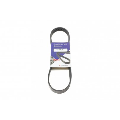 Ремень генератора Volkswagen Golf 5 / Фольксваген Гольф 5 1.4 (бензин) 2003-2009 740K6 HUTCHINSON (Франция)