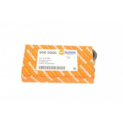 Ремень генератора Volkswagen Golf 5 / Фольксваген Гольф 5 1.6 / 2.0 (бензин) 2003-2009 9060900 AUTOTECHTEILE (Германия)