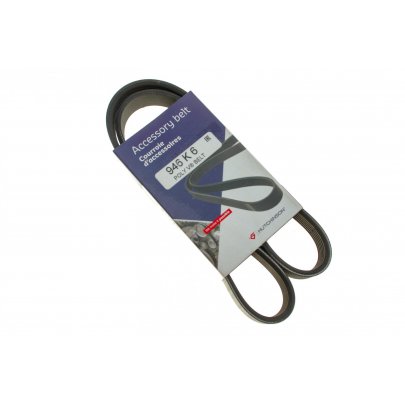 Ремень генератора Volkswagen Golf 5 / Фольксваген Гольф 5 1.9TDI / 2.0TDI / 2.0SDI 2003-2009 946K6 HUTCHINSON (Франция)