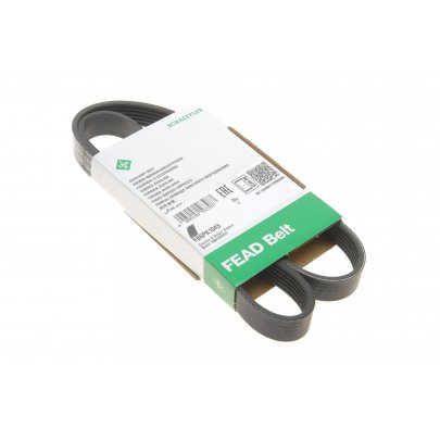 Ремень генератора Volkswagen Golf 5 / Фольксваген Гольф 5 1.6 / 2.0 (бензин) 2003-2009 FB6PK1043 INA (Германия)