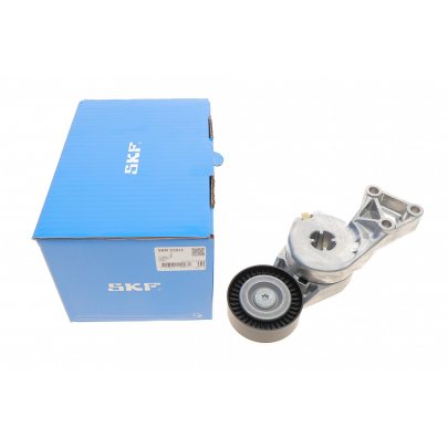 Натяжитель ремня генератора Volkswagen Golf 5 / Фольксваген Гольф 5 1.6 / 2.0 (бензин) 2003-2009 VKM31011 SKF (Франция)