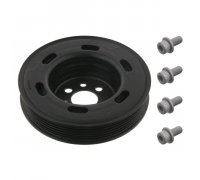 Шкив коленвала Volkswagen Golf 5 / Фольксваген Гольф 5 2.0 (бензин) 2003-2009 33608 FEBI (Германия)