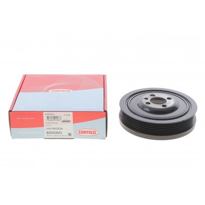 Шкив коленвала Volkswagen Golf 5 / Фольксваген Гольф 5 1.9TDI / 2.0TDI / 2.0SDI 2003-2009 80000543 CORTECO (Италия)