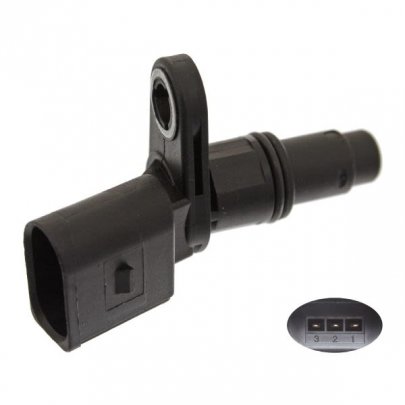 Датчик положення кулачкового валу (контактів 3) Volkswagen Golf 5 / Фольксваген Гольф 5 1.4 (бензин) 2003-2009 44360 FEBI (Німеччина)