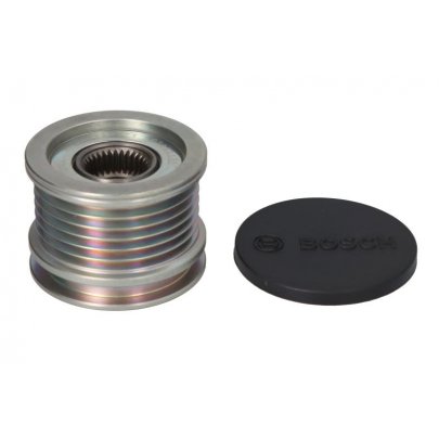 Шків генератора Volkswagen Golf 5 / Фольксваген Гольф 5 2003-2009 1986AE4574 BOSCH (Німеччина)