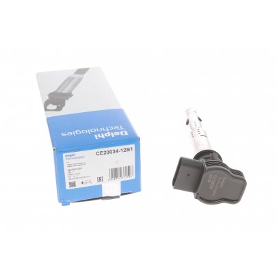 Катушка зажигания Volkswagen Golf 5 / Фольксваген Гольф 5 2.0 (бензин) 2003-2009 CE20034-12B1 DELPHI (США)