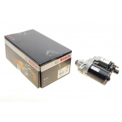 Стартер (1.0кВт) Volkswagen Golf 5 / Фольксваген Гольф 5 1.4 (бензин) 2003-2009 0986020290 BOSCH (Германия)