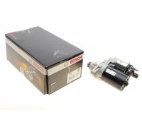 Стартер (1.0кВт) Volkswagen Golf 5 / Фольксваген Гольф 5 1.4 (бензин) 2003-2009 1986S00895 BOSCH (Германия)