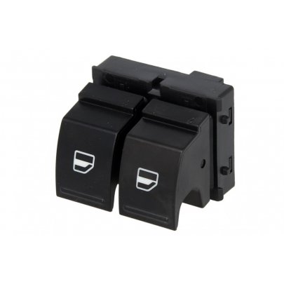 Кнопка стеклоподъемника двойная левая (водительская) Volkswagen Golf 5 / Фольксваген Гольф 5 2003-2009 0916307 METZGER (Германия)