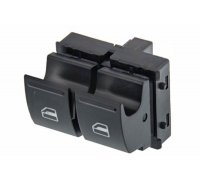 Кнопка стеклоподъемника двойная левая (водительская) Volkswagen Golf 5 / Фольксваген Гольф 5 2003-2009 115116 TOPRAN (Германия)