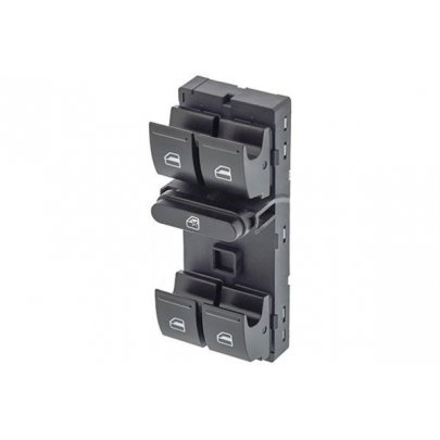 Кнопка склопідйомника ліва (водійська) Volkswagen Golf 5 / Фольксваген Гольф 5 2003-2009 116040 TOPRAN (Німеччина)