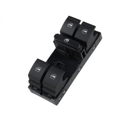 Кнопка стеклоподъемника левая (водительская) Volkswagen Golf 5 / Фольксваген Гольф 5 2003-2009 1196703200 JP GROUP (Дания)