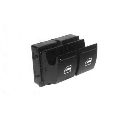 Кнопка стеклоподъемника двойная левая (водительская) Volkswagen Golf 5 / Фольксваген Гольф 5 2003-2009 662404 ERA (Италия)