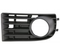 Решетка в бампер правая (под противотуманку) Volkswagen Golf 5 / Фольксваген Гольф 5 2003-2009 6502-07-9524918P BLIC (Польша)