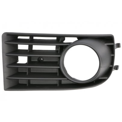 Решетка в бампер правая (под противотуманку) Volkswagen Golf 5 / Фольксваген Гольф 5 2003-2009 6502-07-9524918P BLIC (Польша)