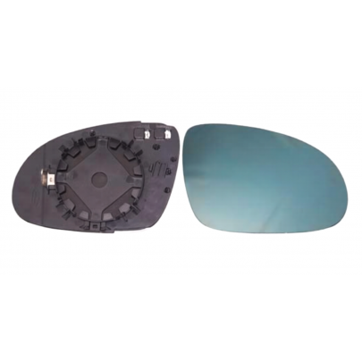 Вкладыш зеркальный правый (с подогревом) Volkswagen Golf 5 / Фольксваген Гольф 5 2003-2009 6412128 ALKAR (Тайвань)