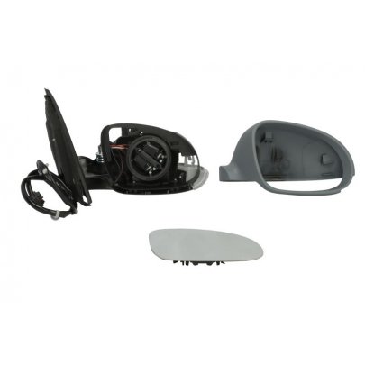 Зеркало правое электрическое (с подогревом) Volkswagen Golf 5 / Фольксваген Гольф 5 2003-2009 5402-04-1128128P BLIC (Польша)