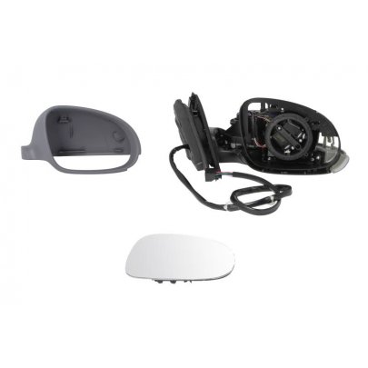 Зеркало правое электрическое (с подогревом) Volkswagen Golf 5 / Фольксваген Гольф 5 2003-2009 5402-04-1132121P BLIC (Польша)