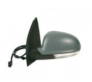 Зеркало левое электрическое (с подогревом) Volkswagen Golf 5 / Фольксваген Гольф 5 2003-2009 6127128 ALKAR (Тайвань)