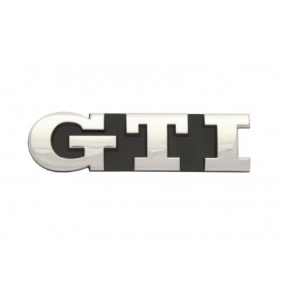 Эмблема задней двери "GTI" Volkswagen Golf 5 / Фольксваген Гольф 5 2003-2009 KH9534026OE VW (Германия)