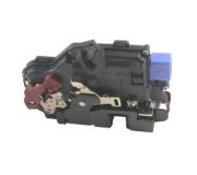 Замок передніх дверей лівий (з центральним замком, 9 pin) Volkswagen Golf 5 / Фольксваген Гольф 5 2003-2009 12832 OSSCA (КНР)