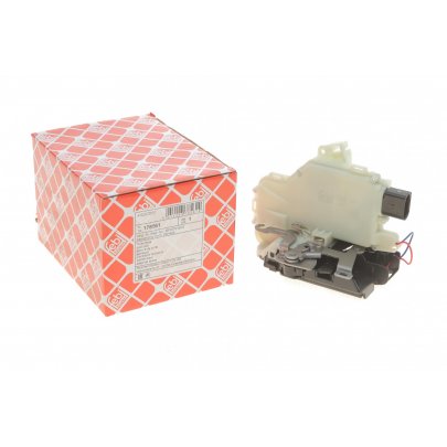 Замок передней двери правый (с центральным замком, 8 pin) Volkswagen Golf 5 / Фольксваген Гольф 5 2003-2009 178561 FEBI (Германия)