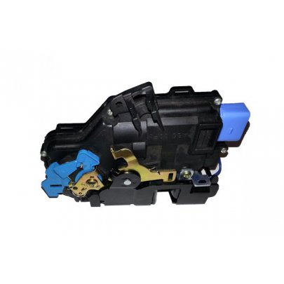 Замок передніх дверей лівий (з центральним замком, 9 pin) Volkswagen Golf 5 / Фольксваген Гольф 5 2003-2009 BSP20799 BUGIAD (Німеччина)